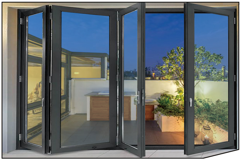 鋁合金隔熱斷橋折疊門